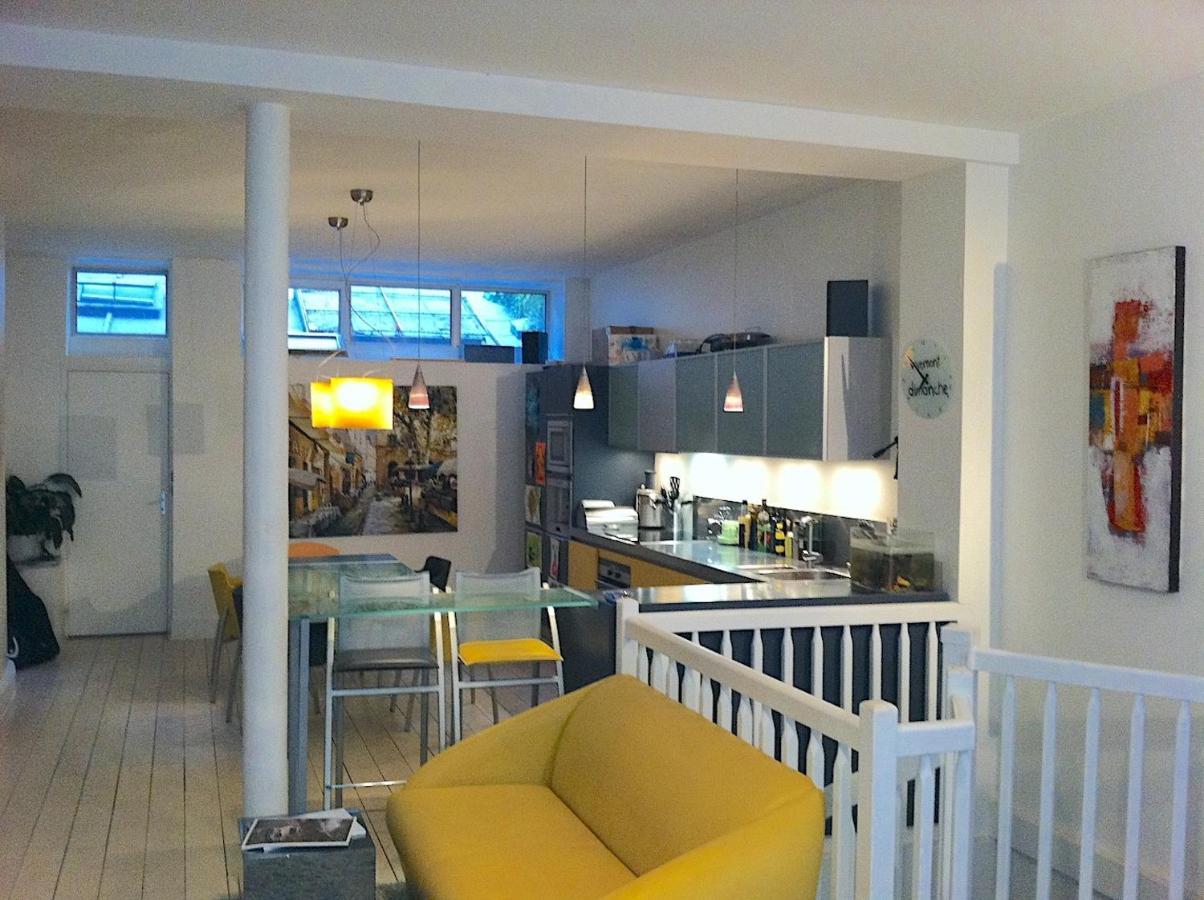 Modern Design Loft Apartment, Steps To Notre Dame ปารีส ภายนอก รูปภาพ
