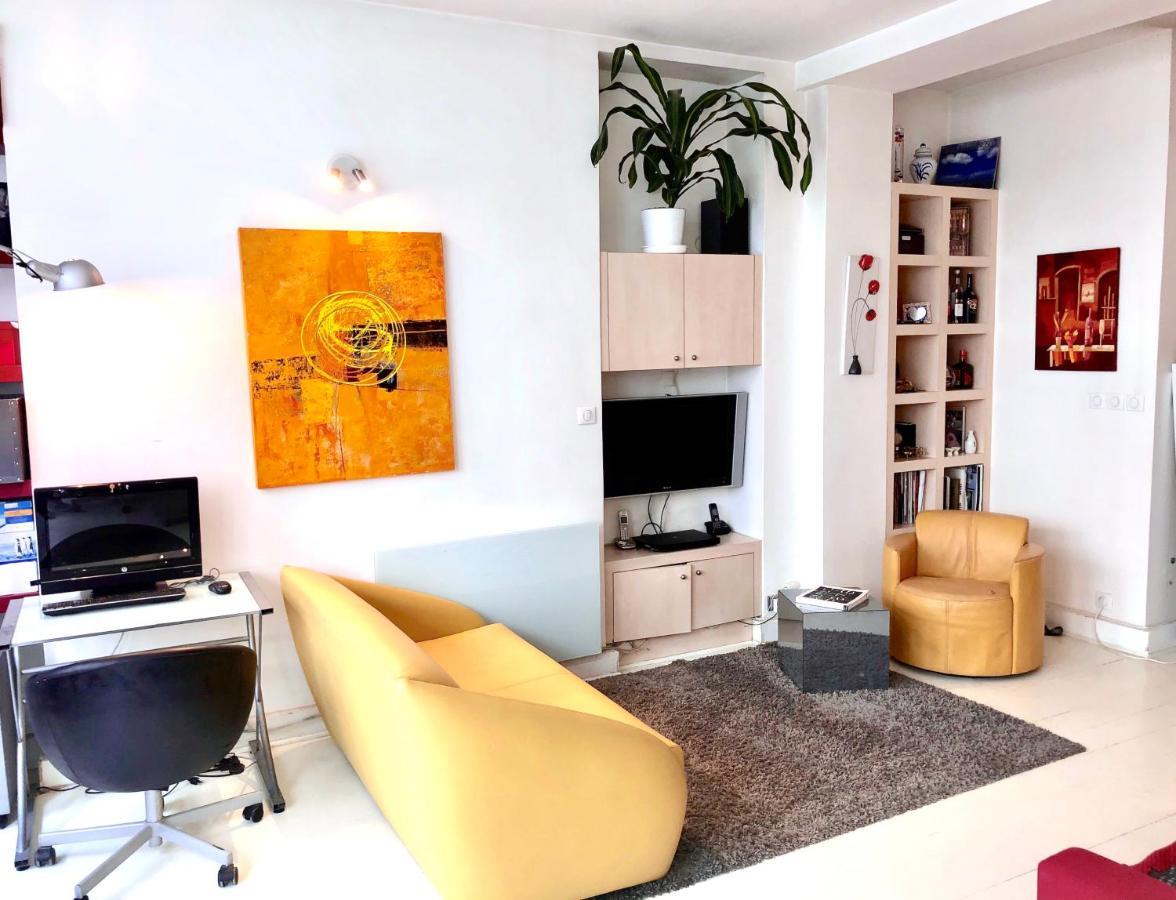 Modern Design Loft Apartment, Steps To Notre Dame ปารีส ภายนอก รูปภาพ
